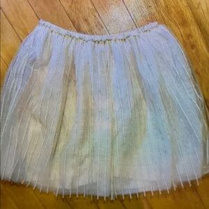Elegant White Kids Skirt